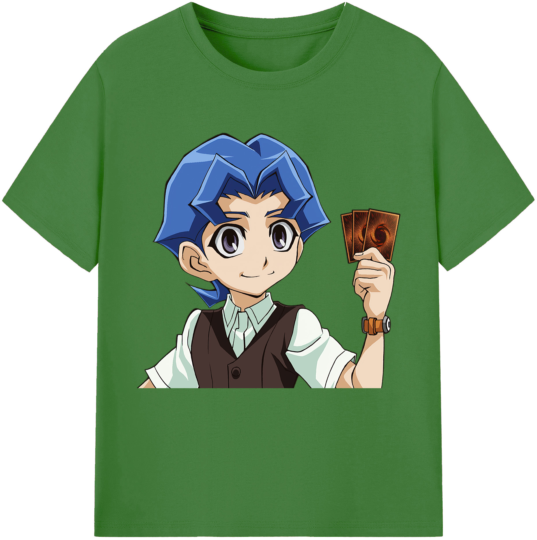 （画像用） 遊☆戯☆王 Yu-Gi-Oh! レディースカジュアルプリントTシャツ（綿100％）
